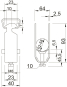 OBO 2056 58 A2 Bügelschelle 52-58mm A2 1 