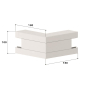 GGK 7970 Außeneck MBR   MBR 65x100/45-AE 