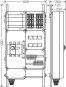 Hensel Ladeverteiler f.6 Mi EV 11kW 6100 