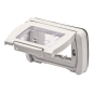 GEWISS Abdeckrahmen Top 4G. grau GW22453 