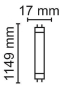 Radium LED TUBE    RL-T5 28 HE 830/G5 HF 