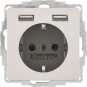 Berker Steckdose SCHUKO/USB Q.x 48036084 