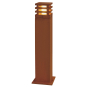 SLV RUSTY 70 LED SQUARE           233437 