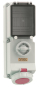 BALS Wandsteckdose TE ABS-VER-ABG  17026 