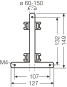 Hensel Mastbefestigung           KV MB 6 