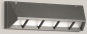 BEGA Wandleuchte silber 3000K   22175AK3 
