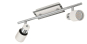 EGLO Spot DAVIDA chrom, weiss GU10 92085 