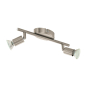 EGLO BUZZ-   LS/2 NICKEL-MATT 'BUZZ-LED' 