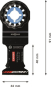Bosch EXPERT Starlock Carbide 2608900015 