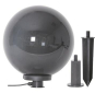 S&H LED-Dekokugel Ø40cm schwarz f. 88197 
