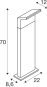 SLV ORDI II POLE 70 IP54 CCT     1008726 