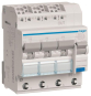 Hager Fi-LS 3X 1P+N 6kA B-10A    ADZ310D 