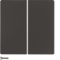 Berker KNX-Funk Taste 2fach     85146126 