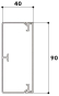 GGK Kanal LFG 40x90                 1071 