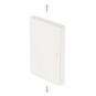 Unex Endstück reinweiß RAL9010  31395-02 