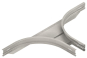 Niedax Anbau-T-Stück     WRTAR 105.200 F 