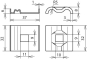 DEHN UNI-Erdungsklemme NIRO f. Rd 540251 