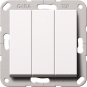 GIRA 283203 Wippschalter 3fach Wechsel 