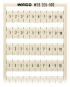 WAGO 209-502 WSB-Beschriftungskarte, als 