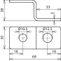 DEHN Endstück Z-Form m.je 1       390499 