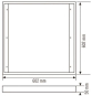 Esylux PNL 600 MF SM WH SLIM  EQ10600173 