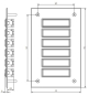 GRO UP Klingeltableau mit          55806 