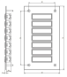 GRO UP Klingeltableau mit          55807 
