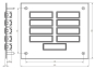 GRO UP Klingeltableau mit          55829 