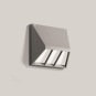 BEGA Wandleuchte silber 3000K   22260AK3 