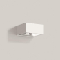 BEGA Wandfluter weiß 3000K      22392WK3 