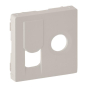 Legrand 754830 Abdeckung f.TV+RJ45 