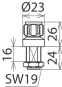 DEHN Blitzstrom-/Übersp.-Ableiter 929044 