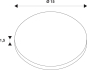 SLV LALU  PLATE 15,              1007543 