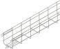 Niedax Gitterrinne U-form  MTC 105.100 V 