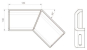 Unex Winkelverbinder fallend       66852 