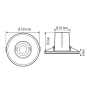 Esylux PD-FLAT 360/8 LARGE    EP10423215 