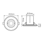 Esylux PD-FLAT 360/8 ROUND    EP10423208 