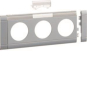 Hager Blende 3fach Steckdose  GB08031LAN 