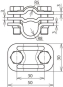 DEHN Trennklemme St/Tzn           459000 