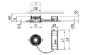 RIDI Einbaudownlight EDLR 150/1100-840 W 