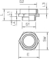 OBO 165 ADA PG21-M25 Adapter PG-M 