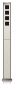TCS K3 Leersäule 1,70m f.4AMI      K34AS 