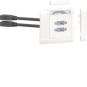 Hager Multimedia-Anschluss   GMSET059016 