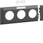 Hager Blende 3fach Steckdose GB080319011 