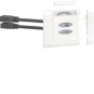 Hager Multimedia-Anschluss   GMSET069016 
