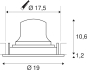 SLV NUMINOS DL XL, Indoor LED    1003703 