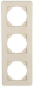 Kopp Abdeckrahmen 3f.EUR crem  303301071 