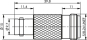 TEGA Adapter BNC-N           J01008A0088 
