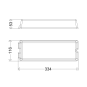 SCHUCH 131000 F Ersatzglas PC  131119006 