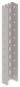 Unex U-Profil gelocht 0,50m V2A    66838 